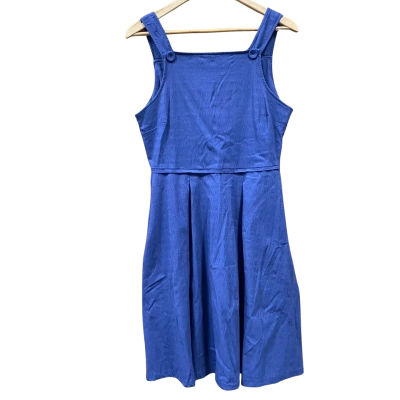Leona Edmiston Navy Blue Pinafore Size 2