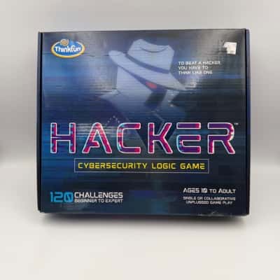 NEW - ThinkFun Hacker – Cybersecurity Coding Game for Kids Age 10+