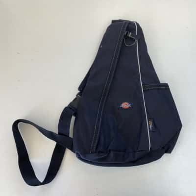 Dickies Black Ashville Sling Bag Backpack 