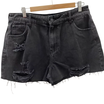 Silent Theory Womens  Size 14 Shorts Black  