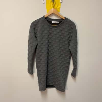 Sunny Girl Womens  Size 8 Sweatshirt Grey 
