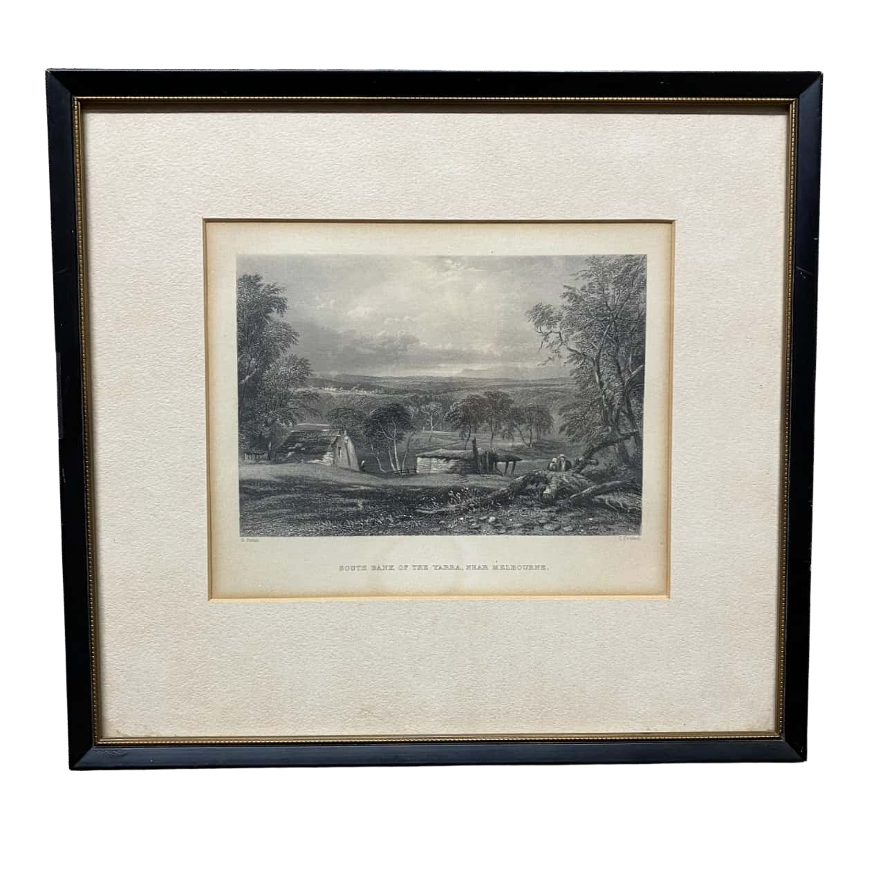 Antique Engraving Drawn by "Skinner Prout" carved by "C Cousen"(s)
