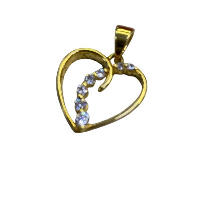  Womens Love Heart Pendant 