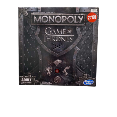 Monopoly Game of Thrones with themes from TV series 