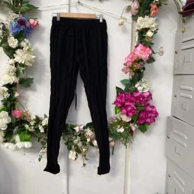 Sass & Bide Womens  Size 6 Ankle Length Pants Black  