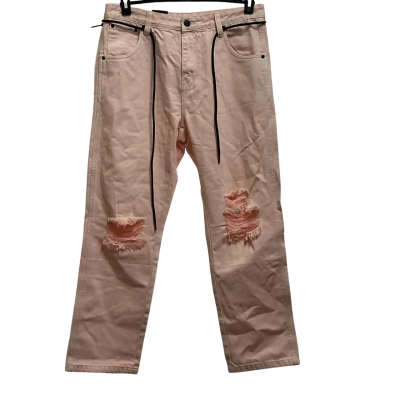  Mens  Size 32 Relaxed Fit Jeans Pink  