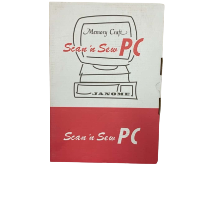 SEALED Vintage Janome Scan n Sew Pc