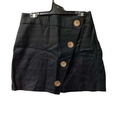 Country Road Womens  Size 10  Skirt Black  Linen F