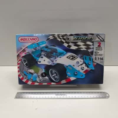 Meccano Turbo Building Set 4353B 2-in-1 Models 90+ Pieces