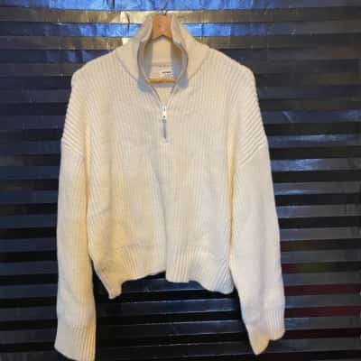 Cotton On Luxe Collar Half Zip Size XL 