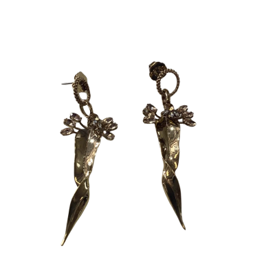 Mimco Womens Earrings Gold 