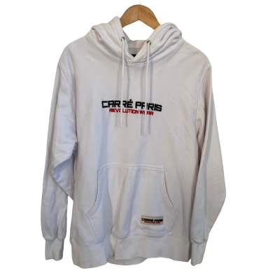 Carré Mens  Size M Hoodie White 