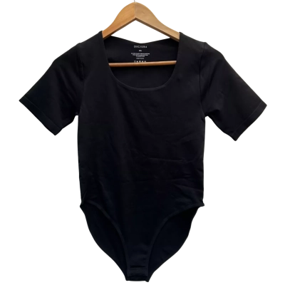 BNWT Decjuba Womens Size M/L Black Bodysuit  