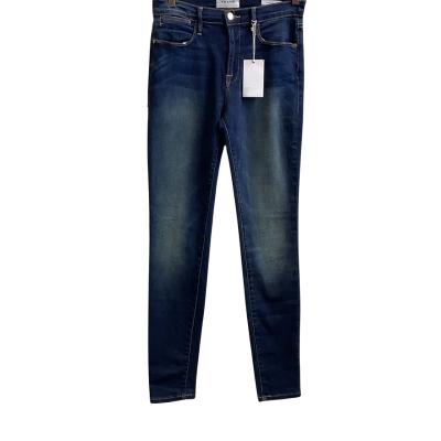 Brand New Frame Denim Womens Label Size 29 Le High Skinny Jeans Navy 