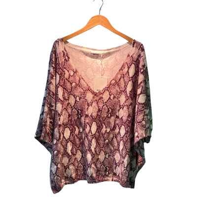 Not Shy Womens  Size M / S V-Neck Jumper Animal print 