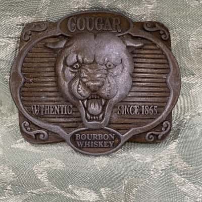  Mens Vintage-style Cougar Belt Buckle