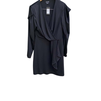 City Chic Womens Size S Cocktail Dress Black  