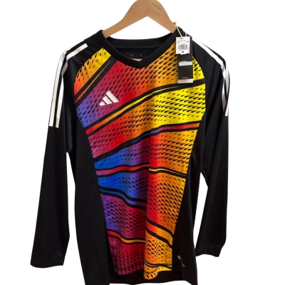 NWT Adidas Mens  Size M T-Shirt Black  / Multicoloured 