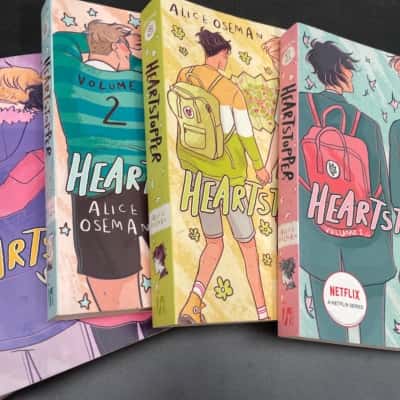 HeartStopper Book set - Volume 1 to Volume 5 