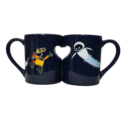 Disney x Pixar Wall-E & EVE Matching Mugs