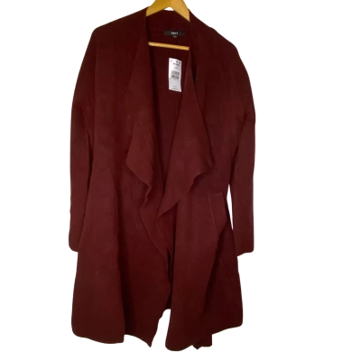 NEXT Womens  Size S Open Jacket Maroon 