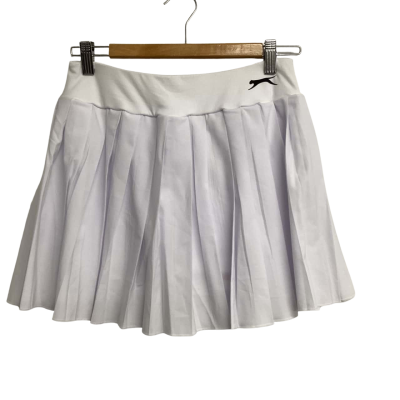Slazenger Womens  Size 12 White Tennis Skirt BNWT 