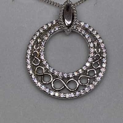 925 Womens Necklace / Pendant Silver 
