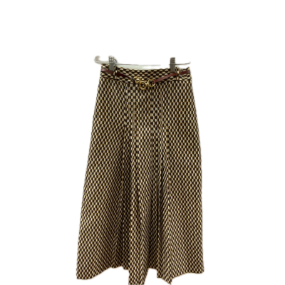 Zara Womens  Skirt Size S Black  / White / Yellow 