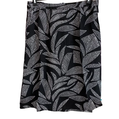 Black Pepper Womens  Size 18 Black With White Dot Tasia Skirt