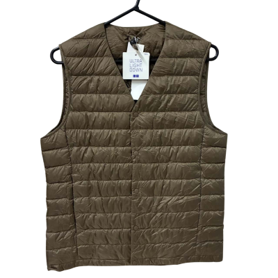 Uniqlo Womens  Size M Vest Jacket Brown 