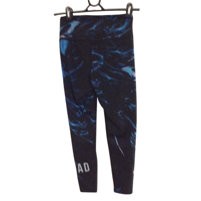 Jaggad Womens  Size S Leggings Black  / Blue / Pattern / Purple 