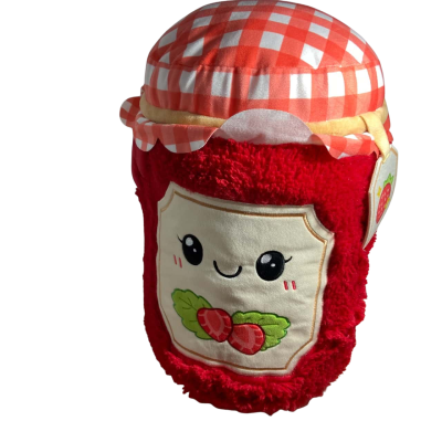 Squishable Comfort Food Strawberry Jam Plush Toy