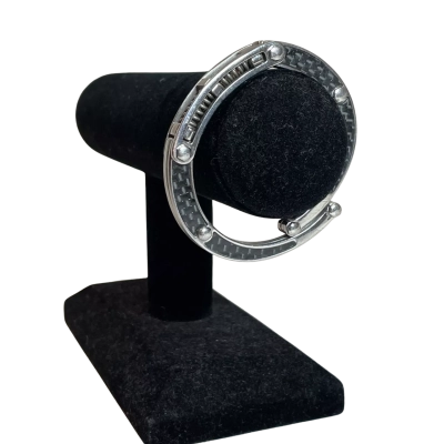 Goldmark Jewellers Unisex Bangle Black/Grey/Silver Tone (Steel)