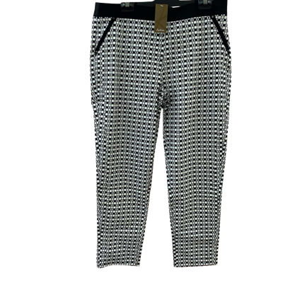 Katies Women's Printed Benga Pants Size 18 Grey/Black 