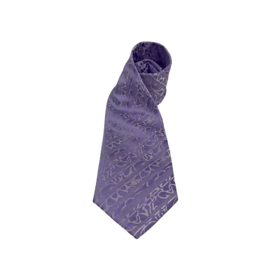 Men’s 100% Handmade Silk Tie - Purple 