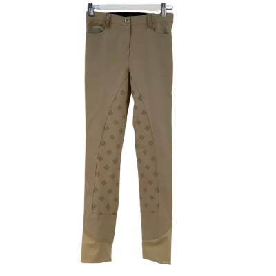 Dublin Kids Size 14 Horse Riding Pants Brown BNWT