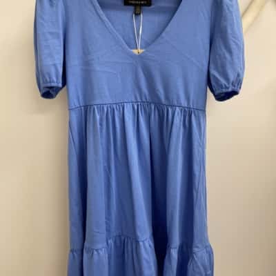 *NEW WIRH TAGS RRP$69.99 Forever New Womens  Size 6 Mini Dress Blue 