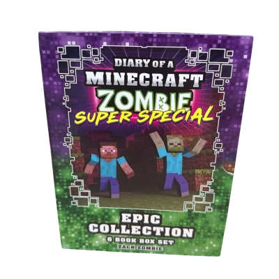 Diary of a MINECRAFT  Zombie Super Special 6 Box Set