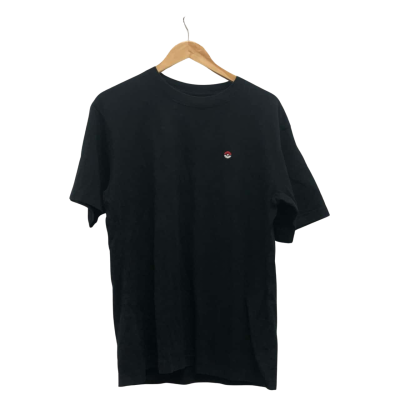 Uniqlo Pokemon Mens  Size S Short Sleeve T-shirt Black  