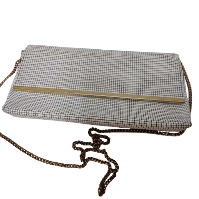 Vintage Glomesh Womens Clutch White 