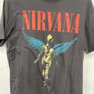 Nirvana Mens  Size S Short Sleeve T-shirt Black  