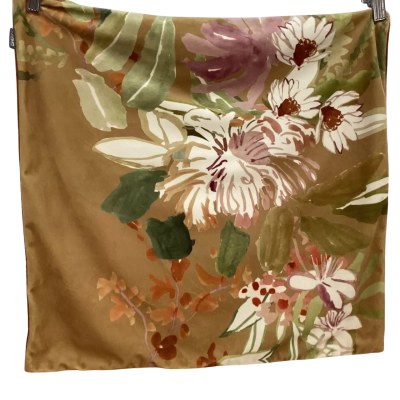 KAS Floral Velvet Cushion Cover 51cm x 51cm