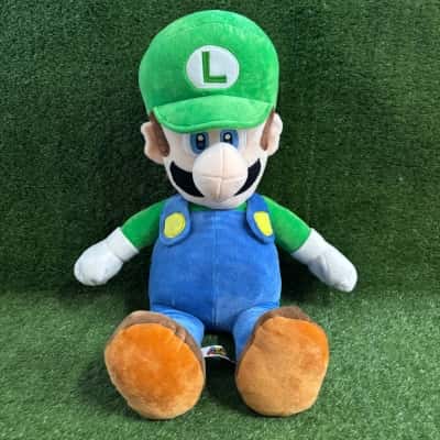 Nintendo Super Mario Bros Luigi Plush Toy 60cm 