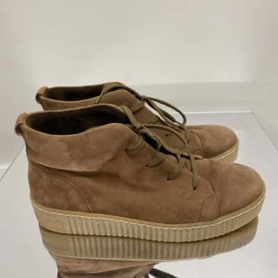 Gabor Womens  Size 5.5 Brown Sneakers