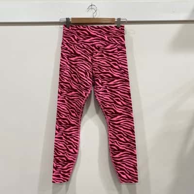 Lorna Jane Womens  Size S Leggings Pattern / Pink  