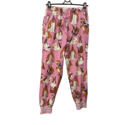 Women’s Peter Alexander Size 8 Pyjamas Pants Pattern / Pink  