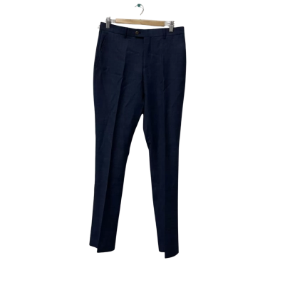 Oxford Mens  Size 32 Suit Pants Navy Blue 