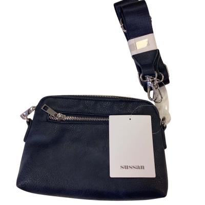 Susan Womens Cross Body Bag Navy Blue 