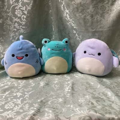 3 Sea Life Squishmallow