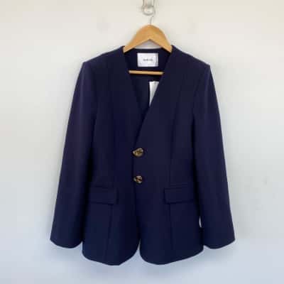 Sheike Navy Blue Sutton Blazer  Size 16 
